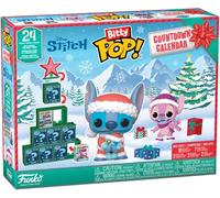 Funko Bitty Pop! Countdown Calendar: Stitch Holiday - Lilo And Stitch- Calendario Dell'avvento - 24 Giorni di Sorprese - Mini Figura in Vinile da Colleziones - Mystery Box - Idea Regalo