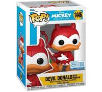 Funko Pop! Disney: Devil Donald Duck - Probabilità di 1/6 per la Variante Chase - Figura in Vinile da Collezione - Idea Regalo - Merchandising Ufficiale - Giocattoli per Bambini e Adulti - TV Fans