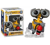 Funko Pop Disney Wall-E Wall-E Volare con estintore - Figura in vinile - Altezza 9,5 cm circa.