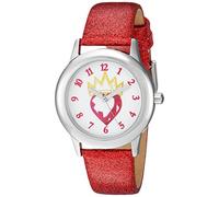 Disney Girl' s 'Descendants' Orologio al quarzo acciaio INOX casual, colore rosso (Model: WDS000367)