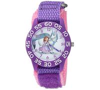 DISNEY Girls Princess Sofia Analog-Quartz Watch with Nylon Strap, Purple, 15 (Model: WDS000264)