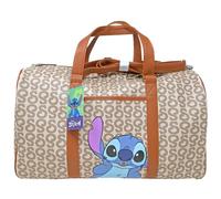 Disney Girls' Travel Duffle Bag Tote, Beige