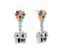 Disney Girls UP - Orecchini a perno a forma di casetta con palloncini, in