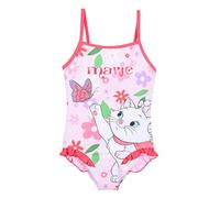 Disney Gli Aristogatti Costume da Bagno per Ragazze, Costume Intero Marie Design, Costume da Bagno per Bambina, Taglia 5 Anni | Rosa
