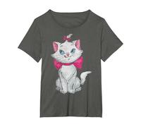 Disney Gli Aristogatti Gatto Puro e Carino Maglietta, Donna plus-size, Asfalto, 2X