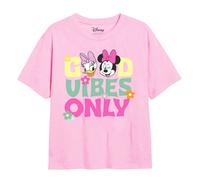 Disney Good Vibes Only Maglietta Topolina Ragazze (TV2420)