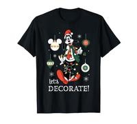 Disney Goofy Christmas "Let’s Decorate!" Funny Holiday Maglietta