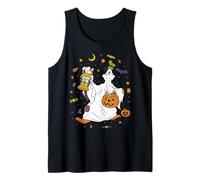 Disney Goofy Halloween Ghost Trick-or-Treat Icons Canotta