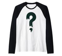Disney Gravity Falls Soos Mystery Shack Question Mark Logo Maglia con Maniche Raglan
