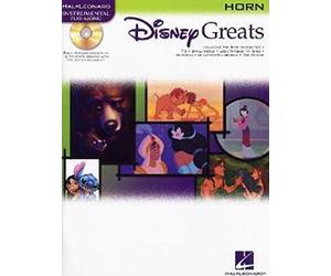 Disney Greats: Horn (Book/Online Audio). For Corno francese