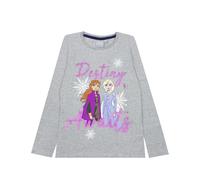 Disney Grigio Anna, Elsa T-shirt a maniche corte Ragazze