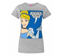 Disney Grigio Cinderella T-shirt a maniche corte Donne