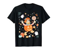 Disney Halloween Donald Duck Cute Pumpkin Costume Collage Maglietta