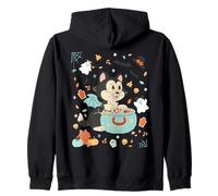Disney Halloween Figaro Cute Bat-Cat Kitten Costume Collage Felpa con Cappuccio