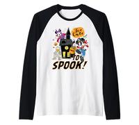 Disney Halloween Mickey Minnie & Donald "Too Cute to Spook!" Maglia con Maniche Raglan