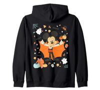 Disney Halloween Mickey Mouse Cute Vampire Costume Collage Felpa con Cappuccio