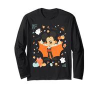 Disney Halloween Mickey Mouse Cute Vampire Costume Collage Maglia a Manica