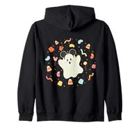 Disney Halloween Mickey Mouse Ears Cute Ghost Candy Treats Felpa con Cappuccio