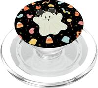 Disney Halloween Mickey Mouse Ears Cute Ghost Candy Treats PopSockets PopGrip per MagSafe