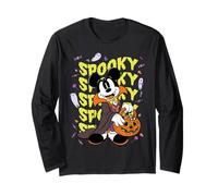 Disney Halloween Mickey Mouse Vampire Groovy Wavy Spooky Maglia a Manica