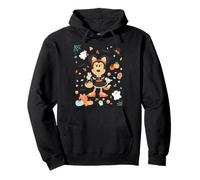 Disney Halloween Minnie Mouse Cute Cat Costume Collage Felpa con Cappuccio