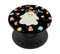Disney Halloween Minnie Mouse Ears Cute Ghost Candy Treats PopSockets PopGrip Adesivo