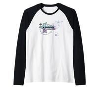 Disney Hannah Montana Logo Flower Maglia con Maniche Raglan