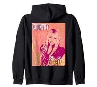 Disney Hannah Montana Miley Stewart Country Beginnings Felpa con Cappuccio