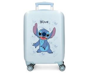 Disney Happy Stitch Bagaglio, Unisex - Bambini e ragazzi, Blu, 33 x 50 x 20 cm