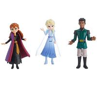 Disney Hasbro Frozen- Anna, Elsa e Destin Mattias Personaggi del Film Frozen 2, Multicolore, E6912ES0