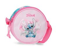 Disney Heart Stitch astuccio scolastico, astuccio infafntil, realizzato in poliestere, triplo scomparto per migliorare l'organizzazione, dimensione ideale da portare nello zaino, con maniglia laterale