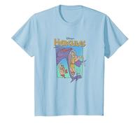 Disney Hercules Hydra Battle Retro Maglietta, Bambini, Celeste, 6 anni