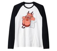 Disney Hercules Phil Philoctetes Big Pose Costume Matching Maglia con Maniche Raglan