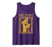 Disney Hercules San Valentino Megara His Muse Greece Pose Canotta, Uomo, Viola, XXL
