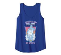 Disney Hercules San Valentino Vintage Megara In Love Canotta, Donna, Blu Reale, L