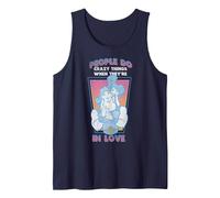 Disney Hercules San Valentino Vintage Megara In Love Canotta, Uomo, Navy, XXL