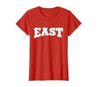 Disney High School Musical The Musical The Series East HS Maglietta, Donna, Rosso, 3XL