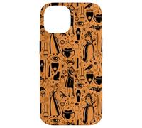 Disney Hocus Pocus Sanderson Sister Print Arancione Custodia per iPhone 14