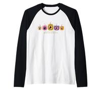 Disney Hocus Pocus Sanderson Sisters and Binx Pumpkin Lineup Maglia con Maniche Raglan