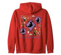Disney Hocus Pocus Witchy Since 1693 Collage Halloween Felpa con Cappuccio