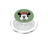 Disney Holiday Minnie Mouse Big Face Reindeer Christmas PopSockets PopGrip per MagSafe