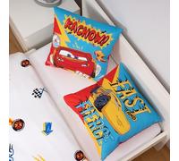 Disney Home Cars - Cuscino decorativo con imbottitura e chiusura lampo - 40 x 40 cm - Cuscino con imbottitura, ottimo cuscino decorativo per divano, soggiorno e camera da letto - morbido cuscino
