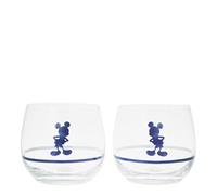 Disney Home Disney Mono - Set di 2 bicchieri, colore: Blu e Bianco