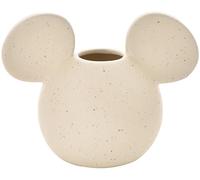 Disney Home Mickey Mouse Head - Vaso in ceramica con motivo a pois naturali