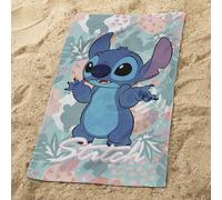 Disney Home Stitch Tropics - Asciugamano da Bagno e da Spiaggia per Bambini, 100% Cotone, Oeko-Tex 70 x 120 cm, Stampa Mista, Multicolore