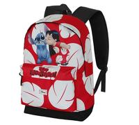 Lilo e Stitch Kiss-Zaino HS FAN 2.2, Rosso, 31 x 44 cm, Capacità 24 L
