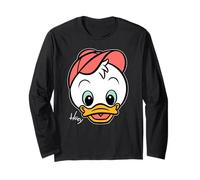 Disney Huey Big Face Huey Dewey & Louie Duck Trip Matching Maglia a Manica