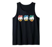 Disney Huey Dewey & Louie Duck Big Face Retro Trip Matching Canotta