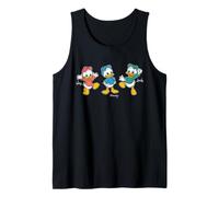 Disney Huey Dewey & Louie Retro Character Pose Trip Matching Canotta