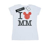 Disney I Love Maglietta Topolino Donna (BI30986)